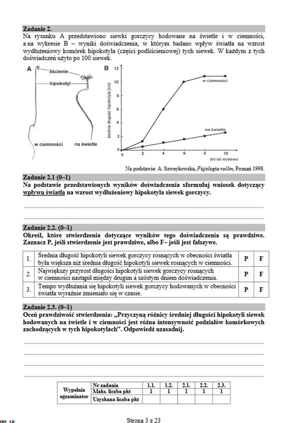 Matura Biologia 2017 Odpowiedzi