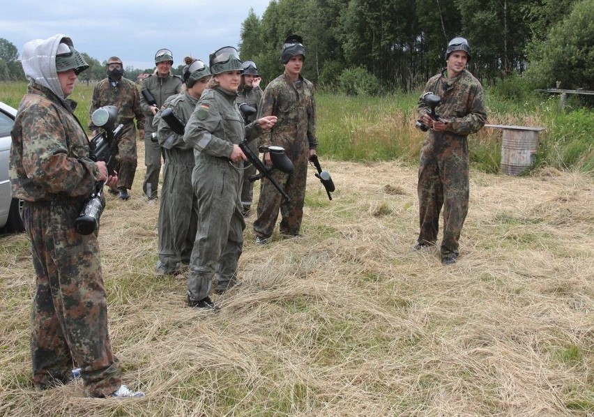 Paintball nagrodą dla maturzystów z XI LO w Radomi