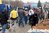 Giełda w Sandomierzu w sobotę, 23 stycznia. Pogoda nie odstraszyła kupujących. Co szło najlepiej? [ZDJĘCIA]