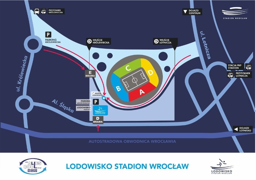 Lodowisko Stadion Wrocław