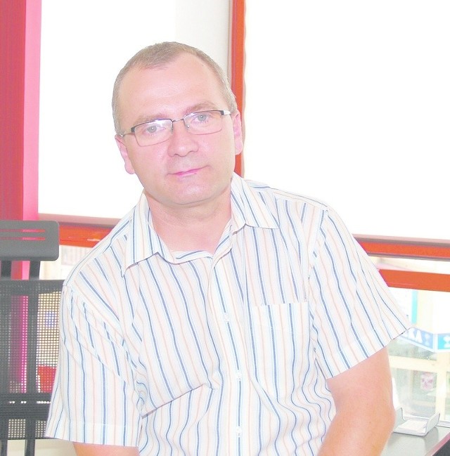 Artur Tomaszewski, właściciel firmy kredytowej. 