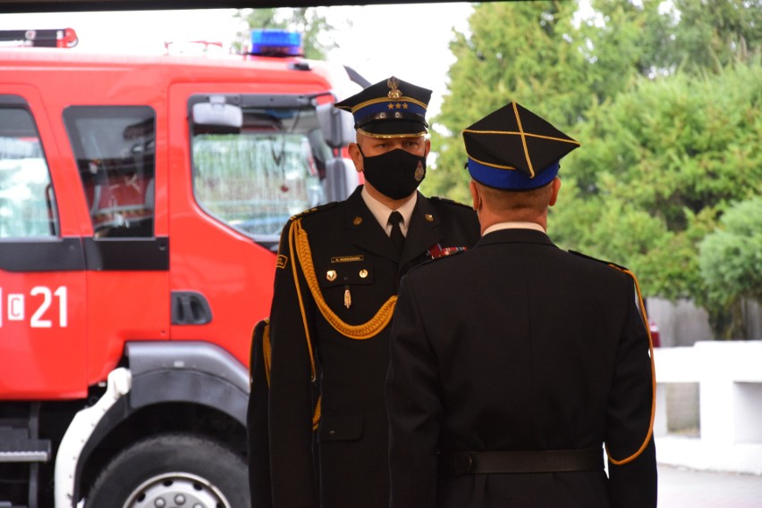 Oficjalne przekazanie wozu dla strażaków sępoleńskiej...