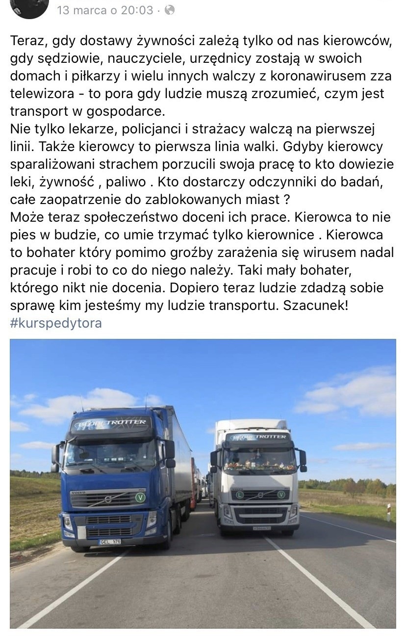 Zobacz memy o kierowcach ciężarówek