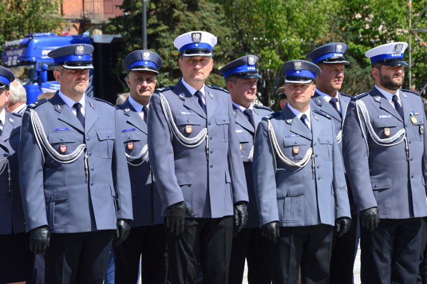 Powiatowe obchody Święta Policji w Myślenicach