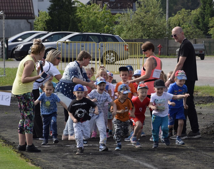 Maraton miasteckich przedszkolaków