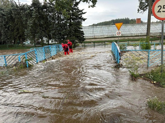 Czwartkowe popołudnie w wielu miejscowościach Dolnego Śląska upłynęło pod znakiem ulewanych deszczów. Sytuacja szczególnie dramatycznie wyglądała w Jeleniej Górze i powiecie karkonoskim.