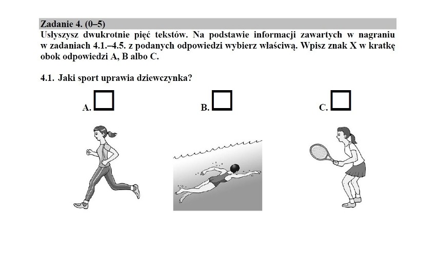 Sprawdzian szóstoklasisty 2015. Próbny test szóstoklasisty [ARKUSZ + KLUCZ ODPOWIEDZI]