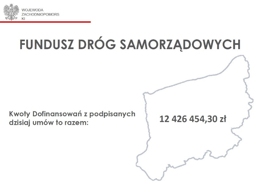 Rządowe miliony na lokalne drogi w województwie zachodniopomorskim