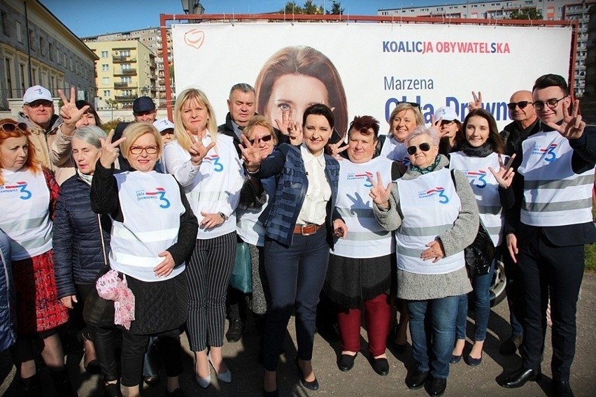 Poseł Marzena Okła-Drewnowicz finiszuje kampanię w Skarżysku-Kamiennej [ZAPIS TRANSMISJI]