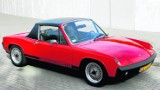 Tulę się do kierownicy - Porsche 914