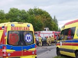 Poważny wypadek na skrzyżowaniu Kamiennej i Gdańskiej w Bydgoszczy! Auta zmiażdżone przez ciężarówkę