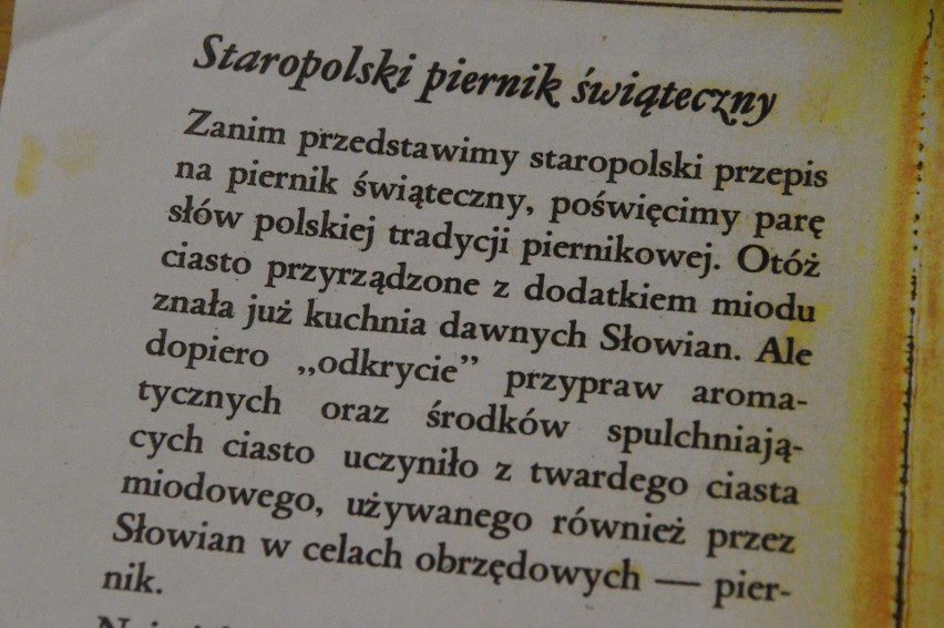 Siepraw. Piernik z babcinego przepisu. Pieką go gospodynie i... gospodarze! [ZDJĘCIA]