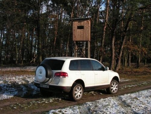 Fot. R.Polit: Touareg ma stały napęd na obie osie...