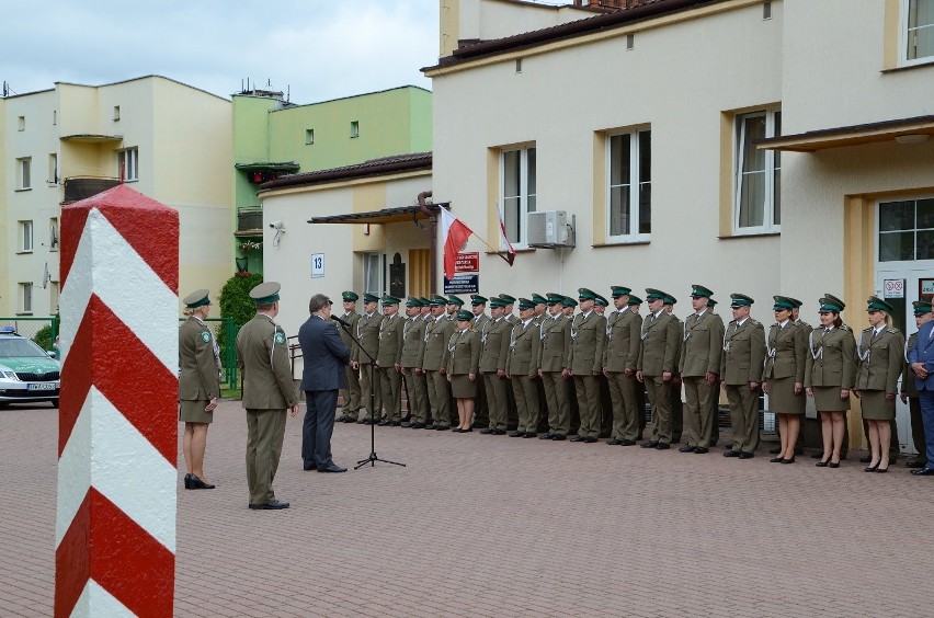 Uroczystości z okazji Święta Straży Granicznej w Rutce-Tartak, Sejnach i Augustowie. Funkcjonariusze odebrali awanse i wyróżnienia (zdjęcia)