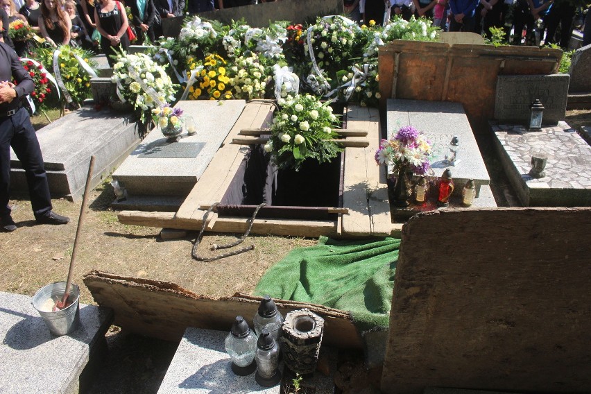 Pogrzeb Dominika Koszowskiego w kościele w Bogucicach