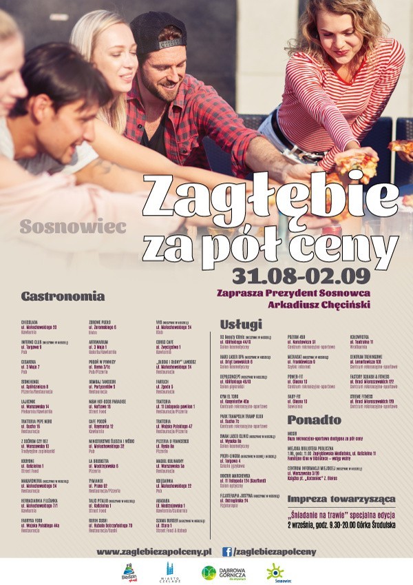 Weekend 31 sierpnia - 2 września w Zagłębiu Dąbrowskim jest...