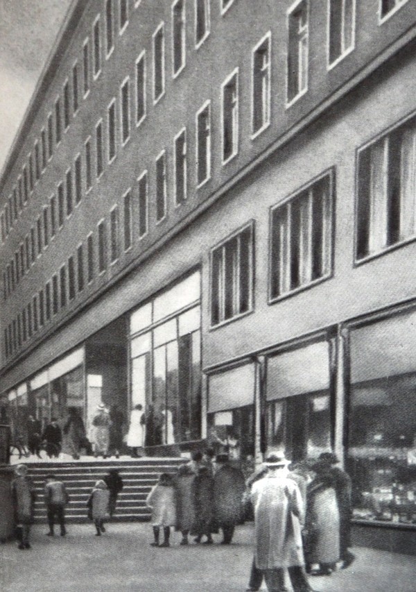 Zabrze, pl. Wolności, sklep Goplana w latach 30. i 40.