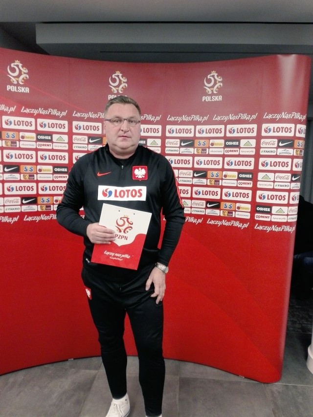 Trener Czesław Michniewicz