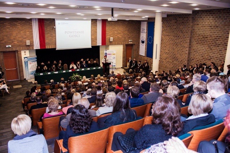 Sosnowiec: Inauguracja roku akademickiego w Wyższej Szkole Humanitas [ZDJĘCIA]