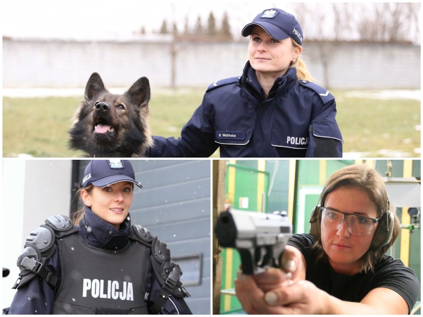 Kobiety w policyjnych mundurach. W województwie lubelskim służbę pełni 754 panie (ZOBACZ ZDJĘCIA)                   