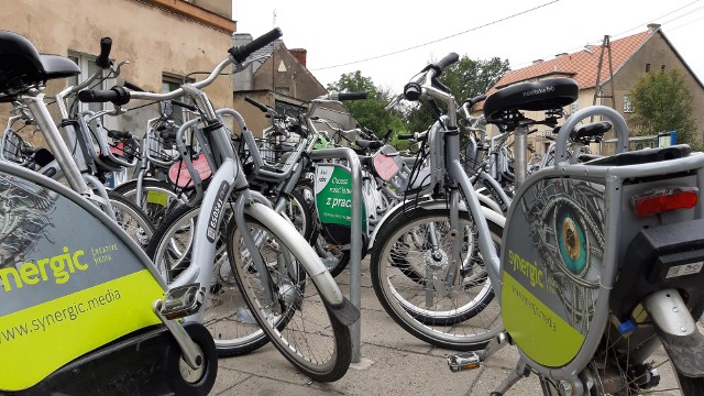 110 rowerów na jednej stacji... Gdzie indziej - wieczne braki