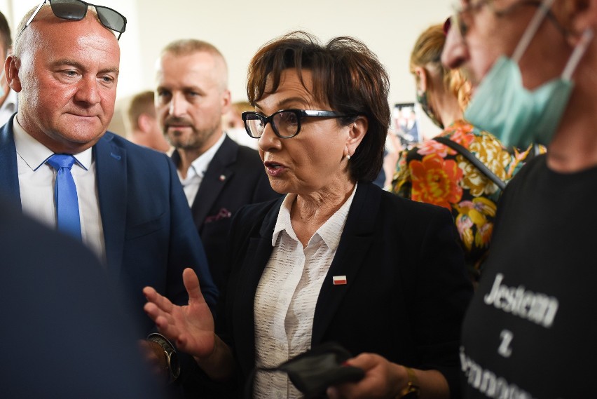 Elżbieta Witek, marszałek Sejmu RP w Lubsku