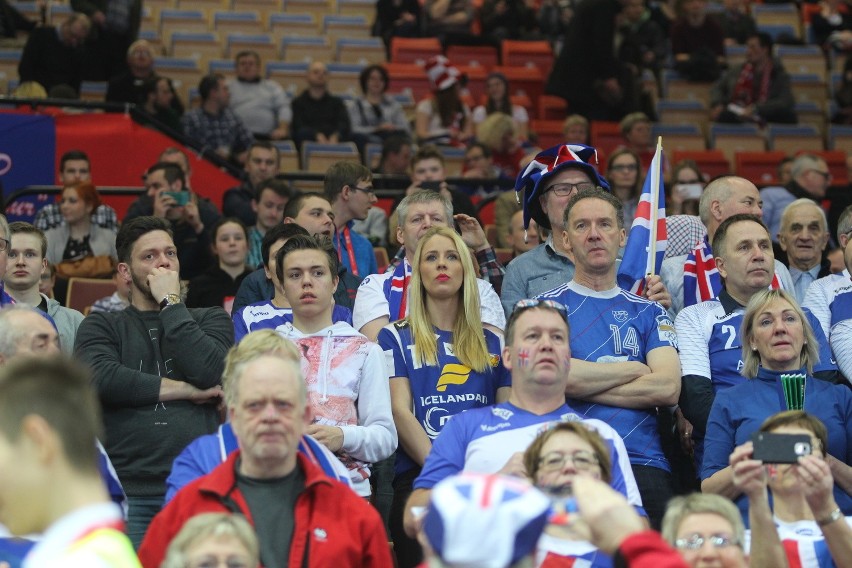 Euro 2016 piłkarzy ręcznych: Islandia - Białoruś w Katowicach [ZDJĘCIA KIBICÓW]