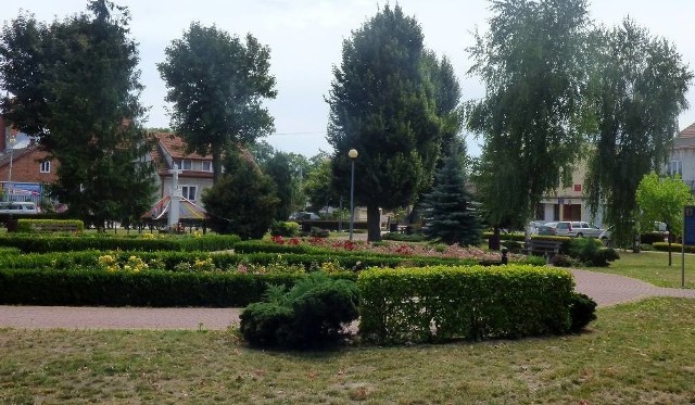 Rynek w Opatowcu, stan obecny