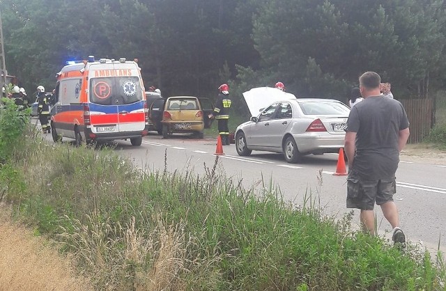 Księżyno. Wypadek na ul. Brukowej. Zderzyły się trzy auta