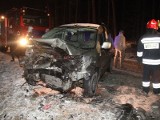 Wypadek pod Kielcami. Koło Borkowa zderzyły się dwa auta osobowe 