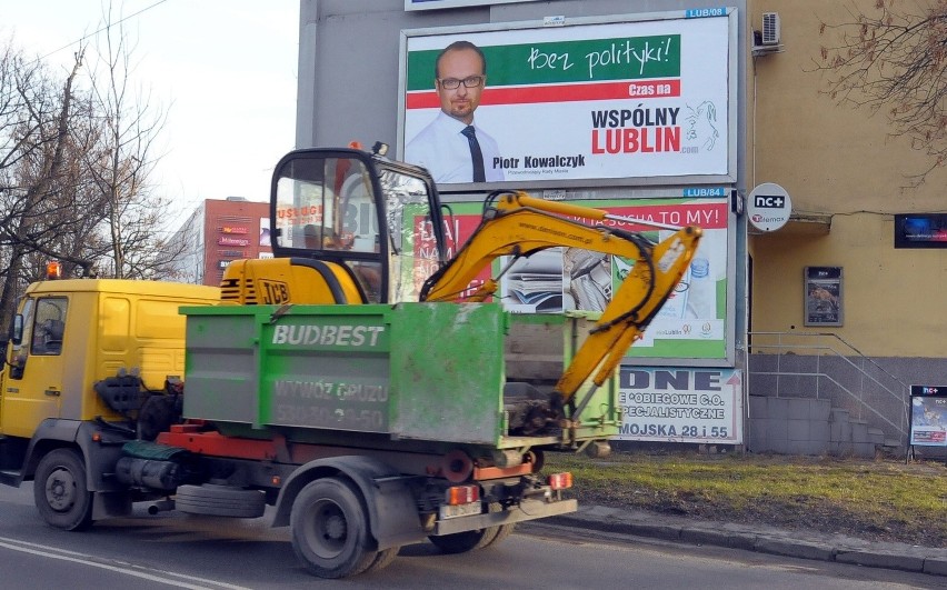 "Wspólny Lublin" chce walczyć z powodzią wyborczych plakatów na ulicach