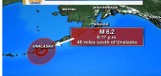 Trzęsienie ziemi na Alasce. Epicentrum znajdowało się w pobliżu portu rybackiego. Nie ma zagrożenia tsunami