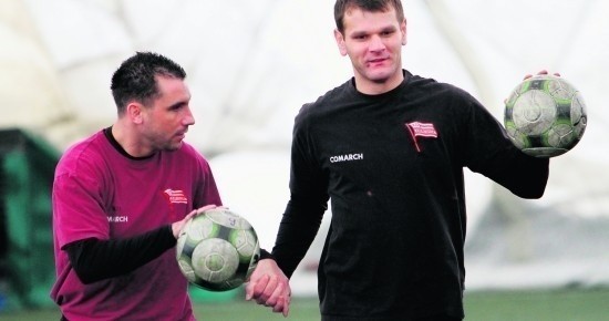 Od lewej: Dariusz Pawlusiński i Arkadiusz Baran