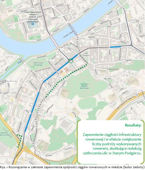 Kraków. Miasto proponuje rozwiązania drogowe dla Podgórza [MAPY]