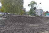 Trwa budowa pumptracka w centrum Jaworzna. Projekt realizowany jest z Budżetu Obywatelskiego