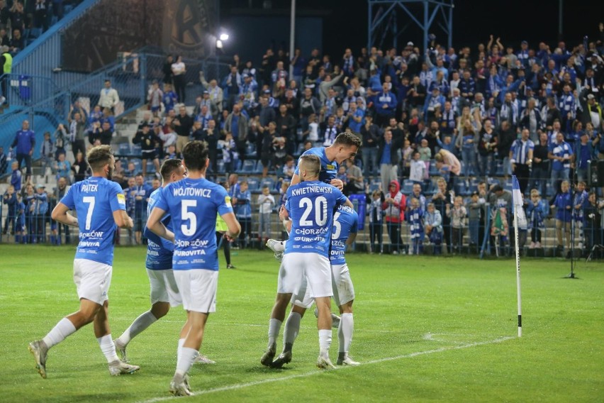 Ruch Chorzów jako beniaminek prowadzi w Fortuna 1. Lidze....