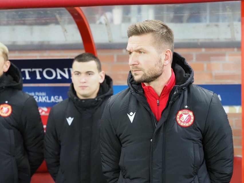 Trener piłkarzy Widzewa Daniel Myśliwiec po meczu z Pogonią: Nie osiągnęliśmy celu, jaki był dla nas kluczowy
