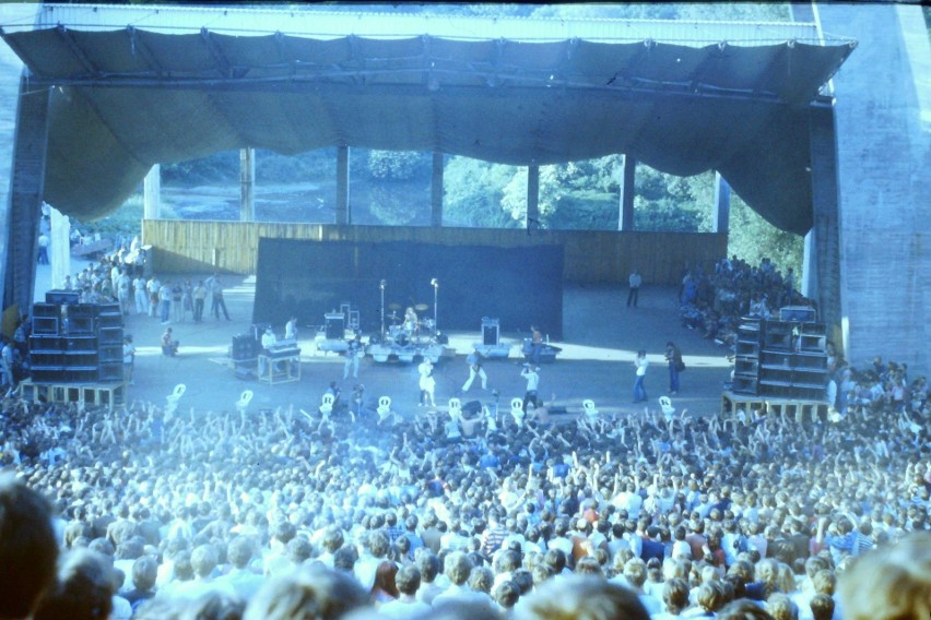 Amfiteatr w Szczecinie, rok 1983