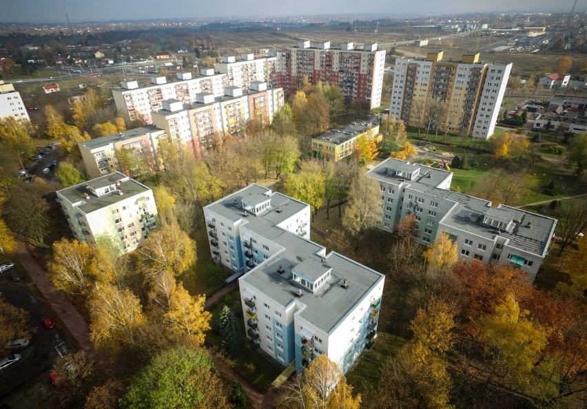 Lubelskie dzielnice jakich nie znacie. Czechów Północny jak na dłoni (ZDJĘCIA Z DRONA)