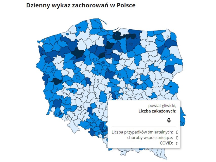 W środę, 13 października 2021 mamy 2640 nowych przypadków...