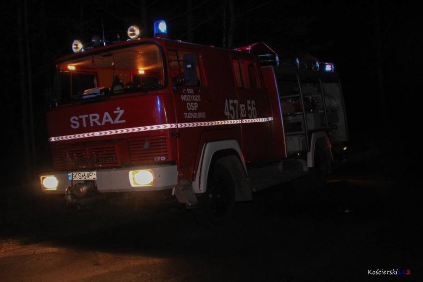 Tragiczny wypadek w Olpuchu koło Kościerzyny 17.02.2019. Nie...