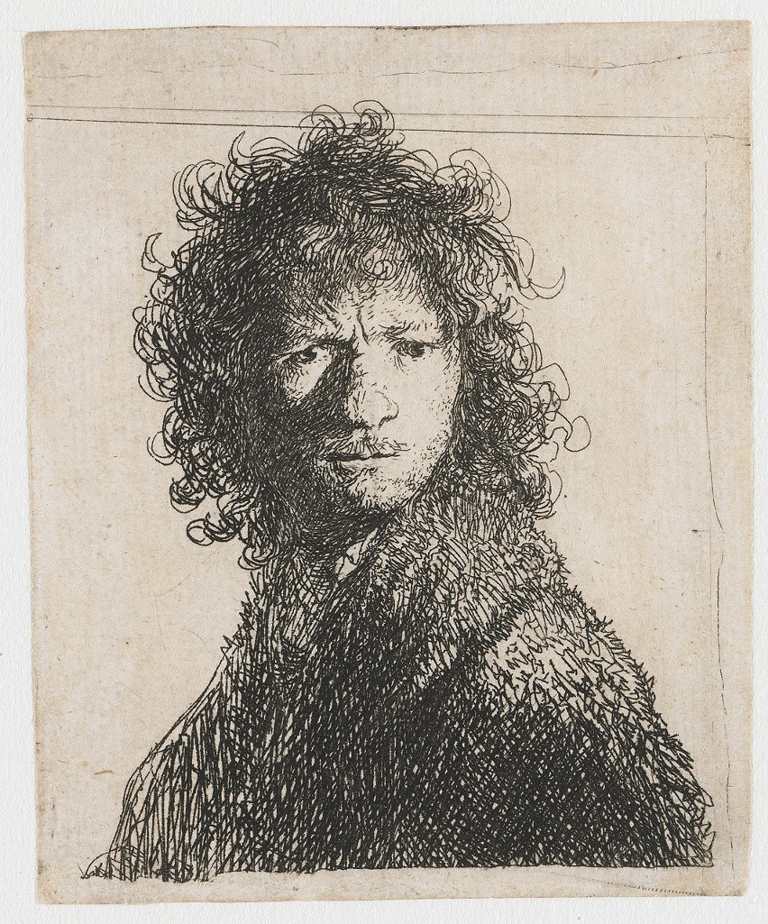 Oryginalna grafika Rembrandta z 1630 roku