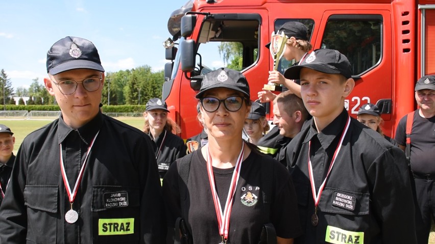 Zawody młodzieżowych drużyn pożarniczych w Rypinie. Zobacz wideo