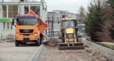 Trwają prace modernizacyjne na terenie szpitala w Grójcu. Już niebawem będą nowe jezdnie i chodniki