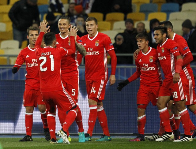 Benfica lepsza w Kijowie. To pierwsza wygrana "Orłów" [ZDJĘCIA]