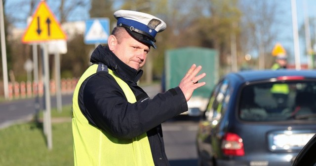 Kierowca wpadł na kontroli w okolicach miejscowości Wysokie