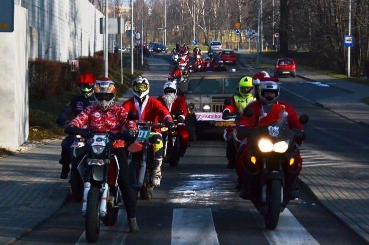 Motomikołaje 2016 w Bielsku-Białej