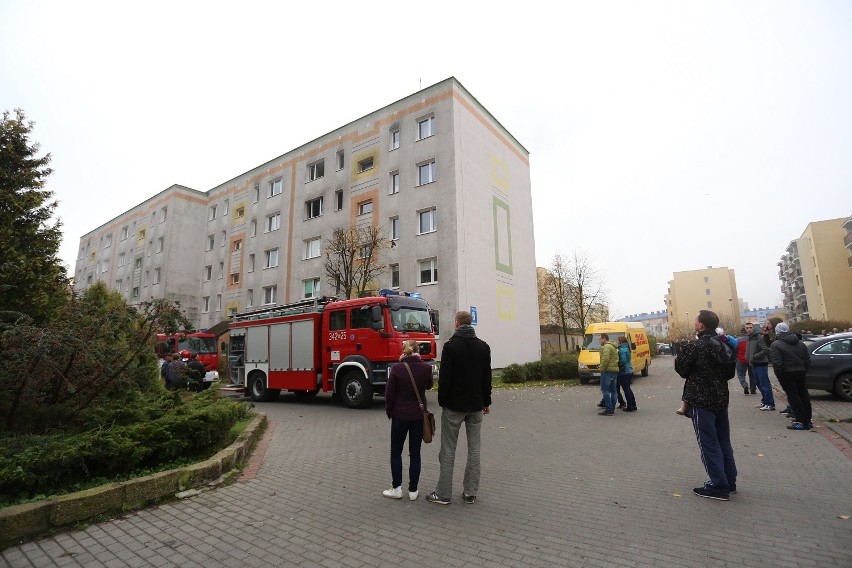 Pożar mieszkania przy ul. Kotarbińskiego...