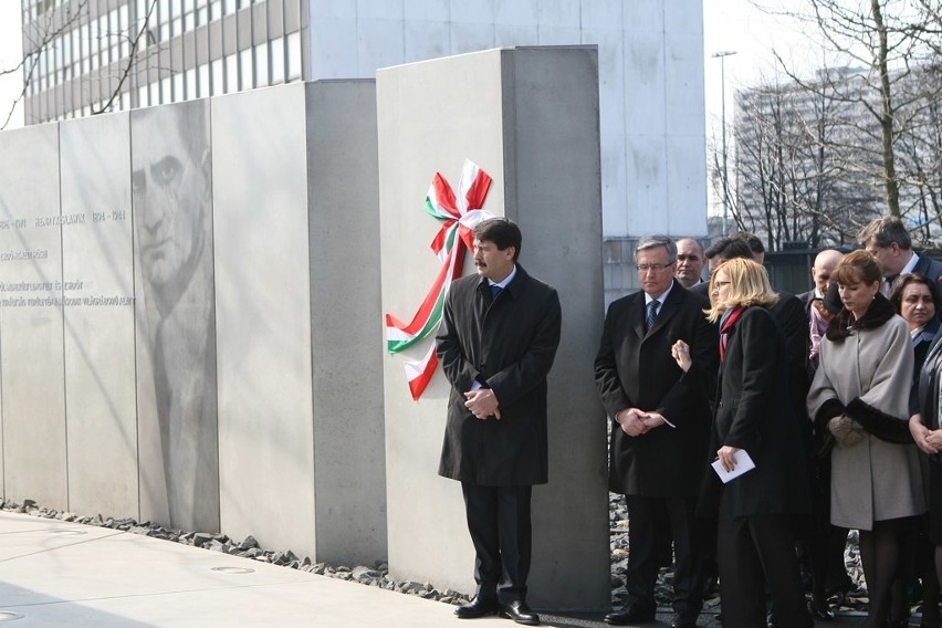 Prezydent Polski i Węgier, Bronisław Komorowski i János...