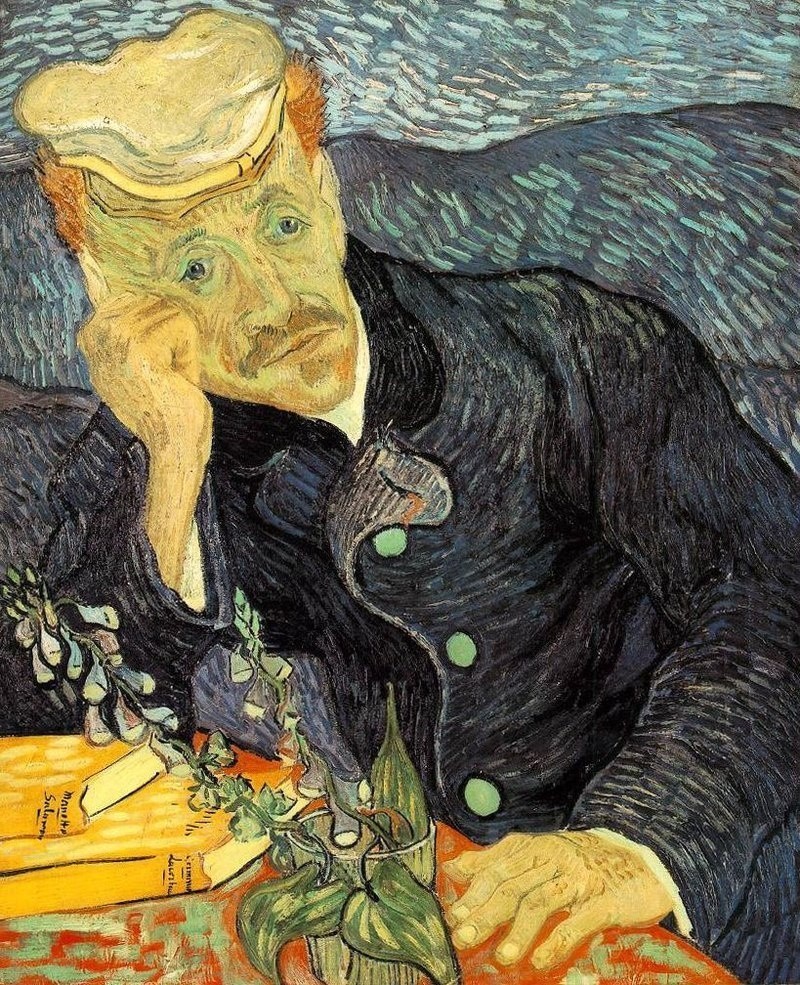 Vincent van Gogh - Portret doktora Gacheta (Portrait of Dr....